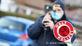 Tiroler (53) rast mit 102 km/h durch Rosenheim – auch Edlinger und Ebersberger viel zu schnell