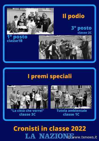 “Cronisti in classe”, quattro premi per la Scuola Secondaria di I Grado “G.Pascoli” - tenews.it