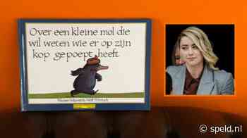 Mysterie eindelijk opgelost: Amber Heard heeft op kop van de kleine mol gepoept - De Speld