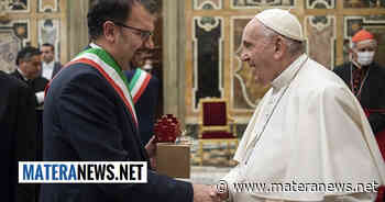 "Matera attende il Papa a braccia aperte"! Le parole del sindaco Bennardi - Matera News