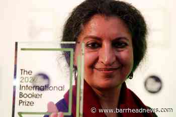 Geetanjali Shree becomes first Indian winner of International Booker Prize - Barrhead News