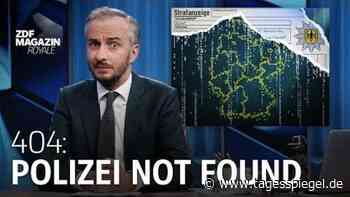 „ZDF Magazin Royale“ macht ernüchternden Praxistest: Internet-Strafverfolgung der Polizei offenbar verbesserungsfähig - Tagesspiegel