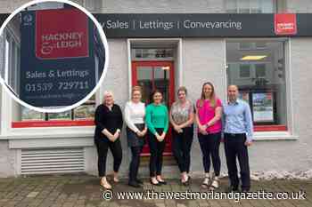 Kendal's Hackney & Leigh Estate Agents wins Award for Business Services 2022 | The Westmorland Gazette - The Westmorland Gazette