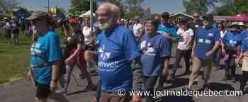 Les Québécois marchent pour l'Alzheimer