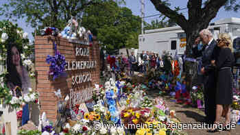 Amoklauf an US-Schule: Biden bei Gedenken in Uvalde –  Pfiffe gegen Gouverneur Abbott