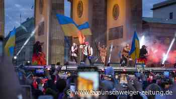 Musikshow für Ukraine - Scholz: "Wir stehen an Eurer Seite"