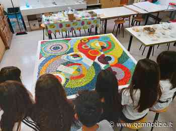 Filottrano / Scuola Beltrami, inaugurato il mosaico degli studenti - QDM Notizie