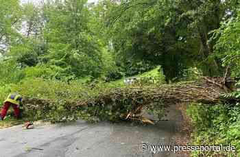 FW-MK: Unwetter über Iserlohn ohne größere Folgen - Presseportal.de