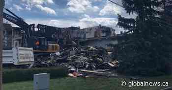 Saskatoon condo destroyed by massive fire caused by improper cigarette disposal