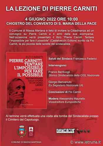 "La lezione di Pierre Carniti" nel ricordo del Comune di Massa Martana a quattro anni dalla morte del grande sindacalista italiano - L'Etruria