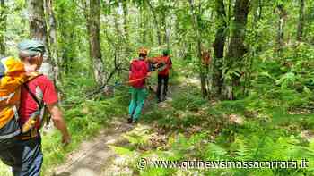 Cade in mountain bike e resta bloccata nei boschi - Qui News Massa Carrara