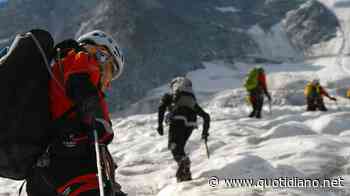 Si stacca una massa di ghiaccio e pietre Alpinisti travolti: due morti e nove feriti - QUOTIDIANO NAZIONALE