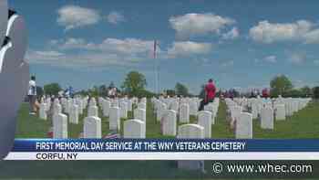 Western New York Veterans Cemetery Memorial service