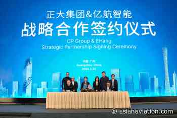 EHang, CP Group form partnership for Thai UAM - Asian Aviation