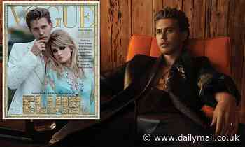 Actor Austin Butler transforms into the rock icon Elvis Presley for Vogue - Daily Mail