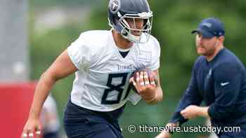 Titans' Austin Hooper, Ryan Tannehill talk building chemistry - Titans Wire