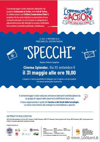 Chieri. Proiezione cortometraggio "Specchi" con i ragazzi della scuola media Levi - CentoTorri