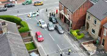 Three arrested and 'several in hospital' after Wakefield police chase smash - Yorkshire Live