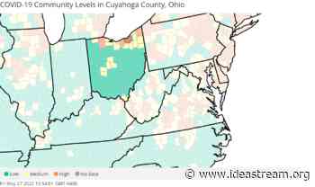 Masks now recommended in Cuyahoga County. COVID-19 reaches high level, the CDC says - ideastream