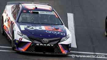 Denny Hamlin wins marathon race for his first Coca-Cola 600 victory - WCNC.com