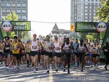 Marathon weekend wraps up with a course record, high-flying Canadians and positive downtown noise - Ottawa Sun
