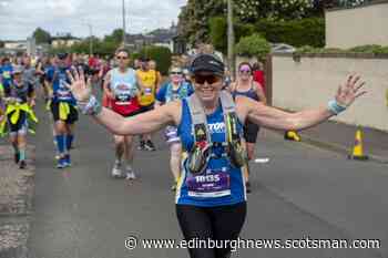 Edinburgh marathon: Runners take to streets as marathon gets underway through city - Edinburgh News