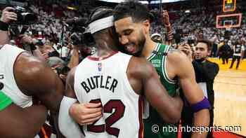 Celtics hang on against relentless Butler, Heat; win Game 7 to advance to NBA Finals