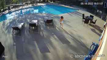 WATCH:  Dramatic pool rescue caught on camera