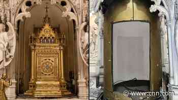 'Irreplaceable' $2 million tabernacle stolen from Catholic church in Brooklyn, police say