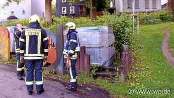 Feuer in Siegen: Zeitungsbote zündete Anzeigenblätter an - WP News