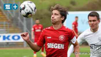 SF Siegen: Emotionen schon vor dem Anpfiff - WP News