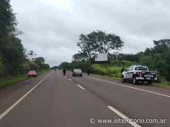 Motociclista despistó y murió sobre la ruta 14, en Cerro Azul - EL TERRITORIO