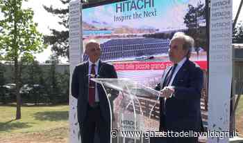 Inaugurazione del parco fotovoltaico e degli orti aziendali di Hitachi a Tito Scalo - La Gazzetta della Val d'Agri