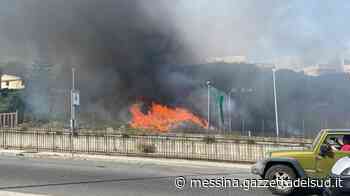 Messina, in fiamme lo storico campetto della SS. Maria Annunziata - Gazzetta del Sud - Edizione Messina