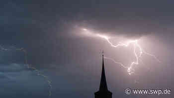 Unwetterwarnung für Ulm und Neu-Ulm: Warnung des Wetterdienstes vor starken Gewittern am Sonntag - SWP