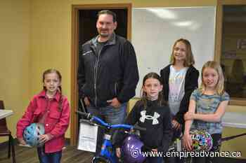 winners of this year's bus ridership poster colouring contest - Virden Empire Advance