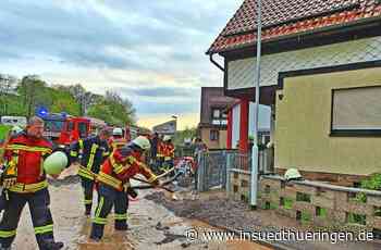 Nach dem Unwetter: Wasserhose platzt über Heßles und Schmalkalden - inSüdthüringen - inSüdthüringen