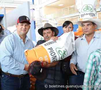 Entrega Gobernador apoyos para el campo en Tarimoro - Boletines Dependencias - Gobierno del Estado de Guanajuato