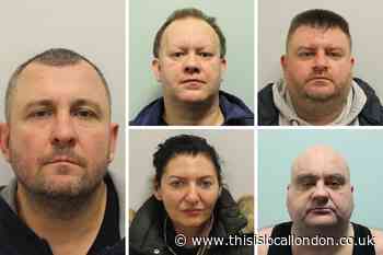 Jail terms for gang members who trafficked and exploited women
