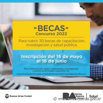 Inscripción para becas de Investigación, Salud Pública y Capacitación - buenosaires.gob.ar