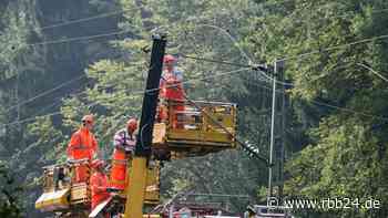 Regionalbahnzug bei Cottbus auf offener Strecke evakuiert - rbb24