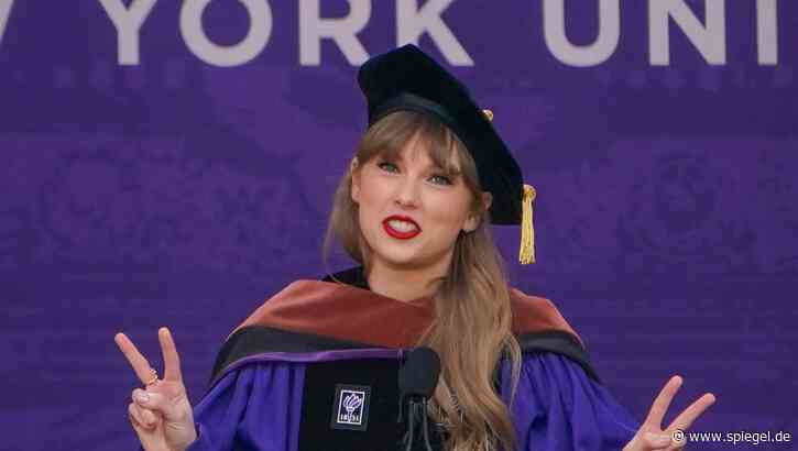 Taylor Swift als Ehrendoktorin zu NYU-Absolventen: »Ihr werdet Mist bauen« - DER SPIEGEL
