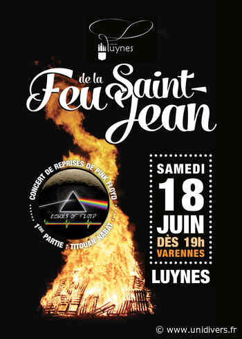 Feu de la Saint-Jean Luynes samedi 18 juin 2022 - Unidivers