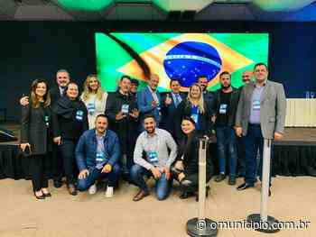 Comitiva de Brusque participa de palestra com vice-presidente Hamilton Mourão em Florianópolis - O Município