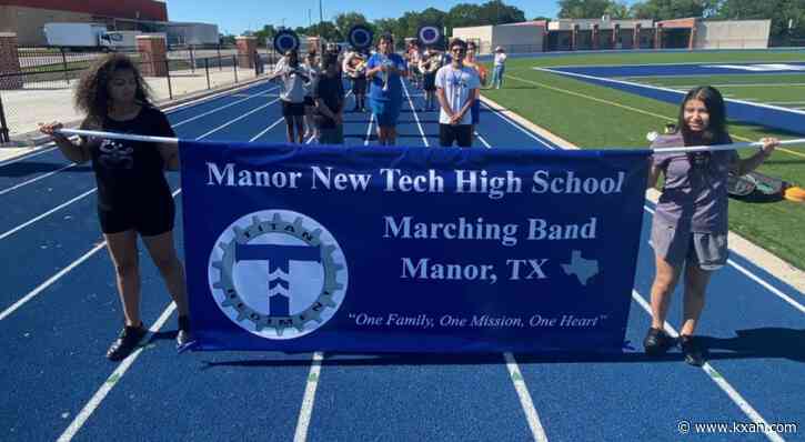 Memorial Day: Manor New Tech band marching on national stage