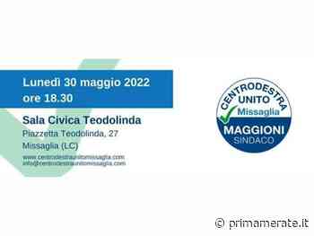 Il Giornale di Merate moderatore del prossimo incontro tematico del Centrodestra Unito per Missaglia - Prima Merate