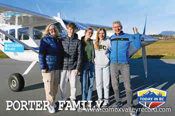 PODCAST: British Columbia’s Porter family set to fly around the world - Comox Valley Record