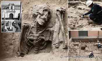Archaeologists unearth a colonial-era cemetery in Peru