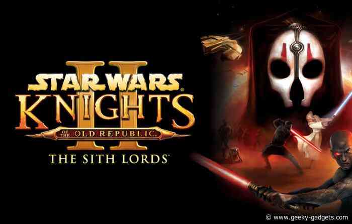 Star Wars Knights of the Old Republic II arrives on Switch June 8th