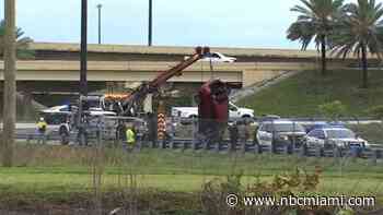 Authorities Investigating After Car Found Submerged in Pond in Davie